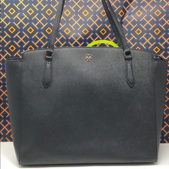 Nwt Tory Burch Emerson large laptop bag - Picture 2 of 8